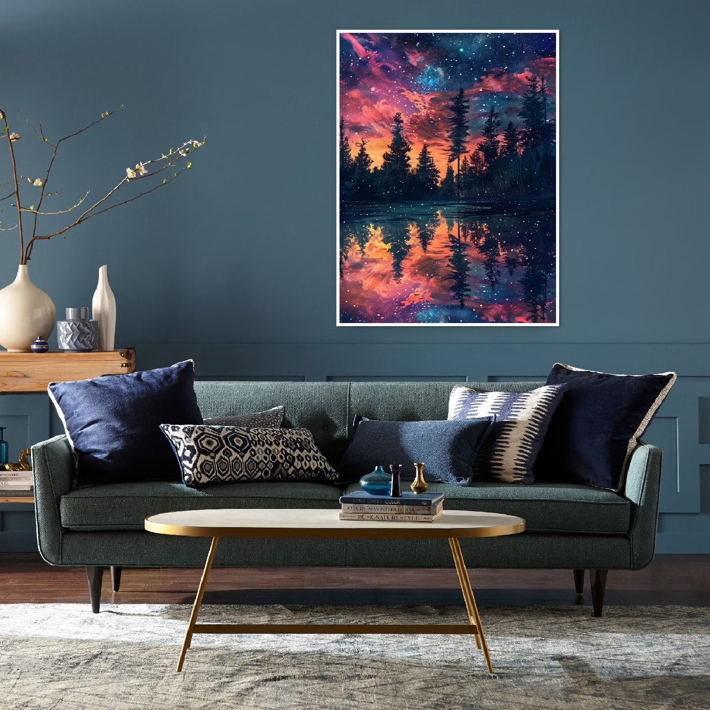 CSZPPQAF 5D DIY Diamond Art Kits for Adults Beginners,Starry Sky Diamond Painting Kits for Home Wall Decor 11.8x15.8in.