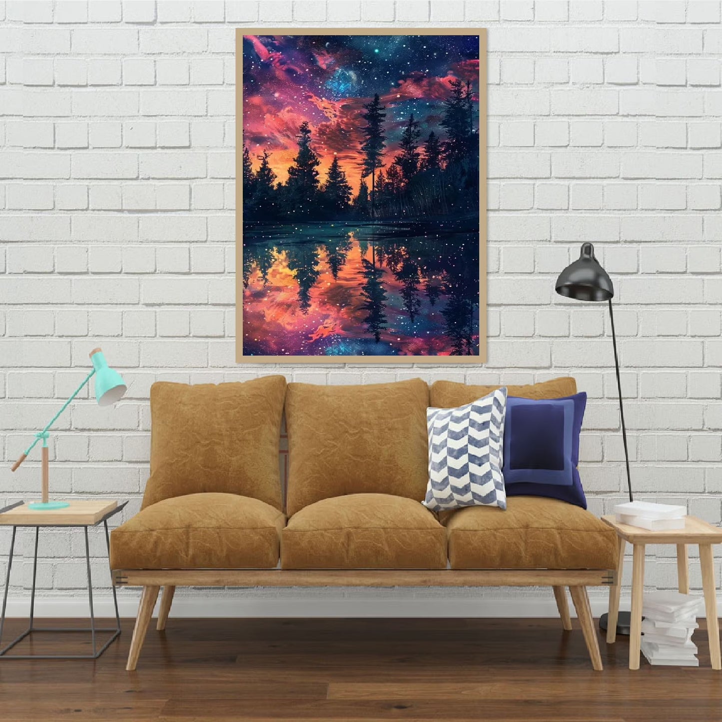 CSZPPQAF 5D DIY Diamond Art Kits for Adults Beginners,Starry Sky Diamond Painting Kits for Home Wall Decor 11.8x15.8in.