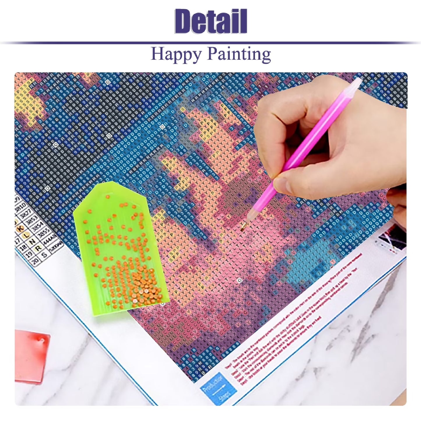 CSZPPQAF 5D DIY Diamond Art Kits for Adults Beginners,Starry Sky Diamond Painting Kits for Home Wall Decor 11.8x15.8in.