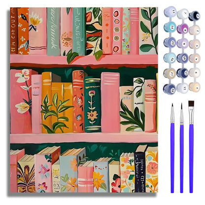 Mosaflare Paint by Numbers Kits for Adults,DIY Wishing Bottle Art Craft Oil Painting Set,Home Wall Decor 16"×20"