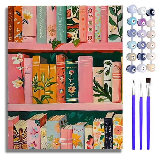 Mosaflare Paint by Numbers Kits for Adults,DIY Wishing Bottle Art Craft Oil Painting Set,Home Wall Decor 16"×20"