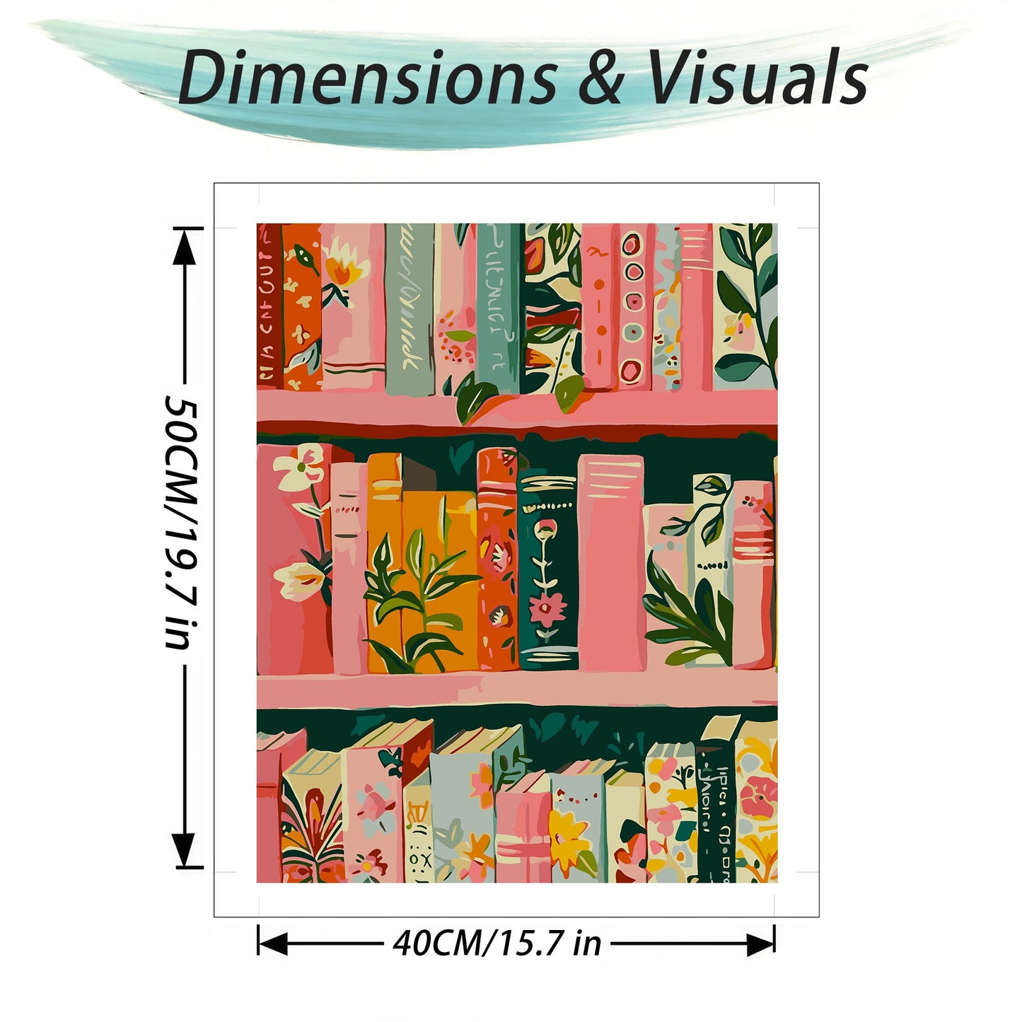 Mosaflare Paint by Numbers Kits for Adults,DIY Wishing Bottle Art Craft Oil Painting Set,Home Wall Decor 16"×20"