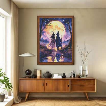 CSZPPQAF Diamond Painting for Adults-Wizard,Full Round Drill Diamond Art Kits, Relaxing Craft & Wall Decor