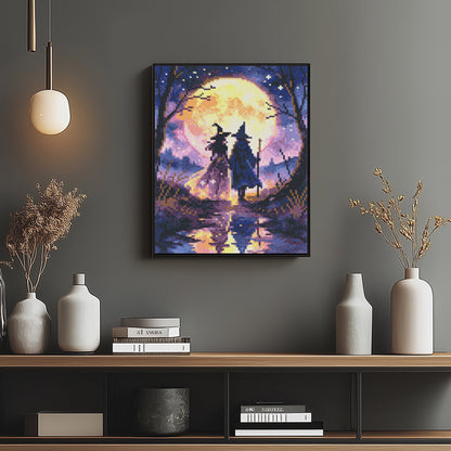CSZPPQAF Diamond Painting for Adults-Wizard,Full Round Drill Diamond Art Kits, Relaxing Craft & Wall Decor