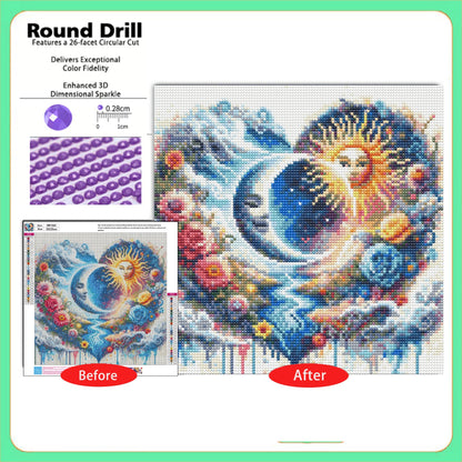 CSZPPQAF Diamond Painting for Adults-Abstract,Full Round Drill Diamond Art Kits, Relaxing Craft & Wall Decor