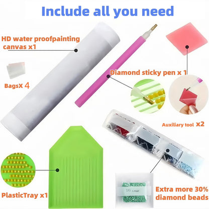 CSZPPQAF 5D DIY Diamond Art Kits for Adults Beginners,Sleeping Cat Painting Diamond Dots Art,Home Wall Decor 11.8x15.8in.