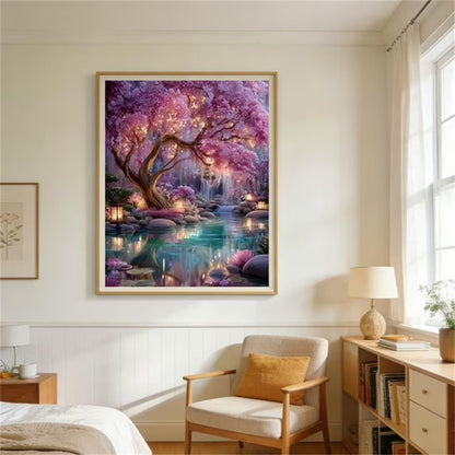 CSZPPQAF 5D Diamond Art for Adults Beginners-Ancient Tree,Full Round Drill Diamond Painting Kits, Relaxing Craft & Wall Decor
